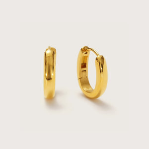 Gold Oval Huggies