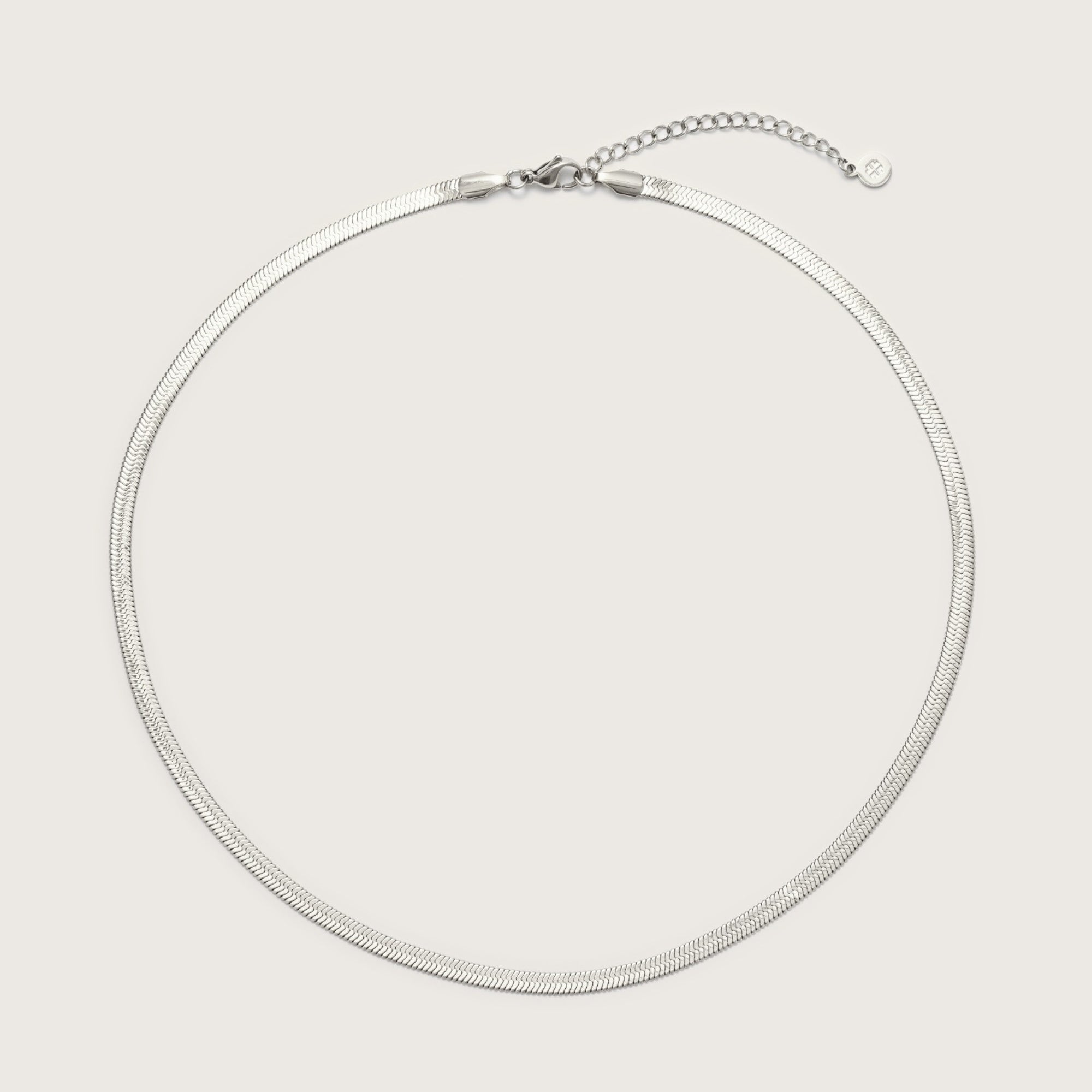 Silver Snake Chain Necklace