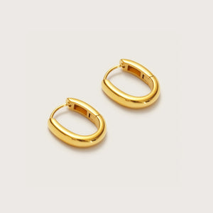 Gold Oval Huggies Lifestyle