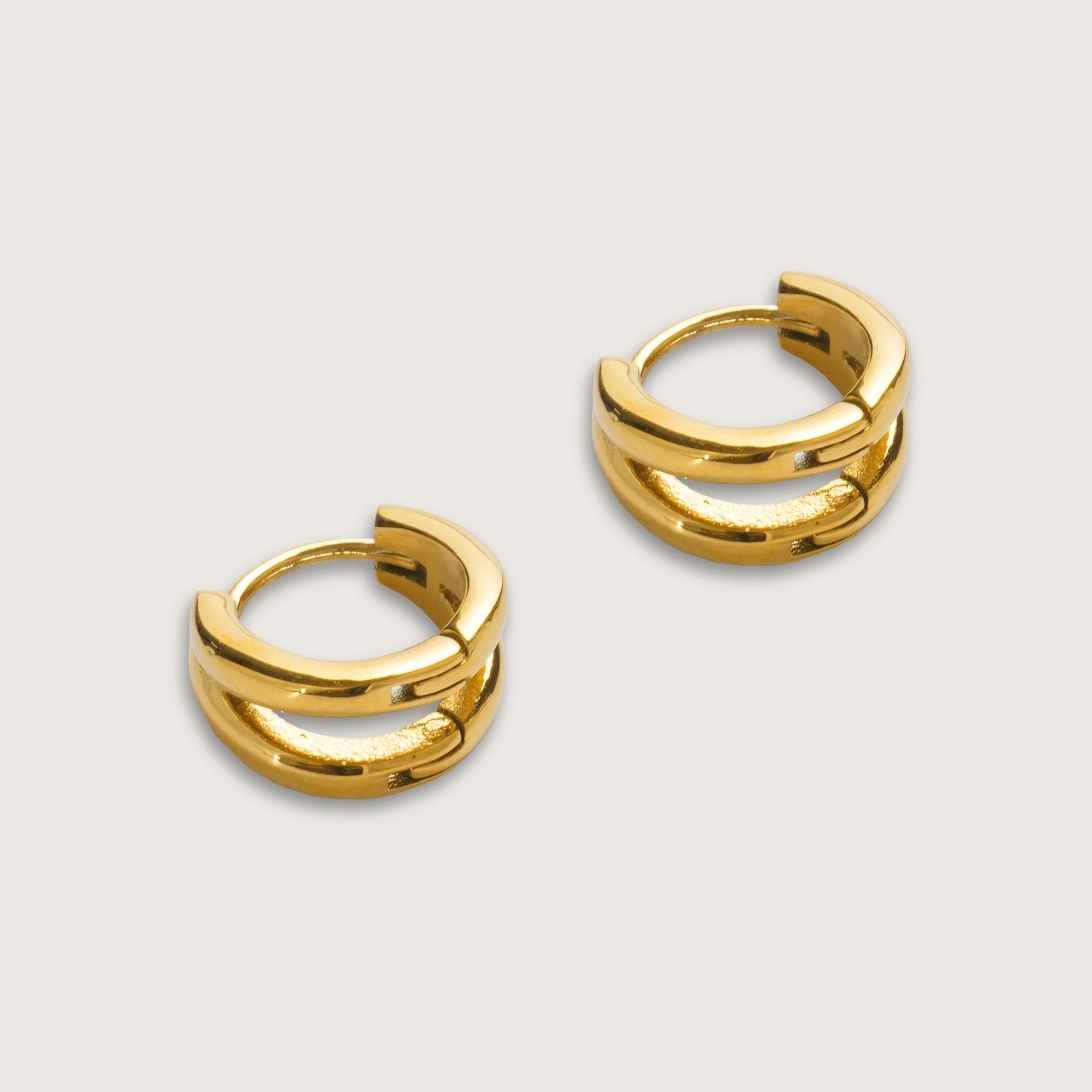 Gold Split Huggies