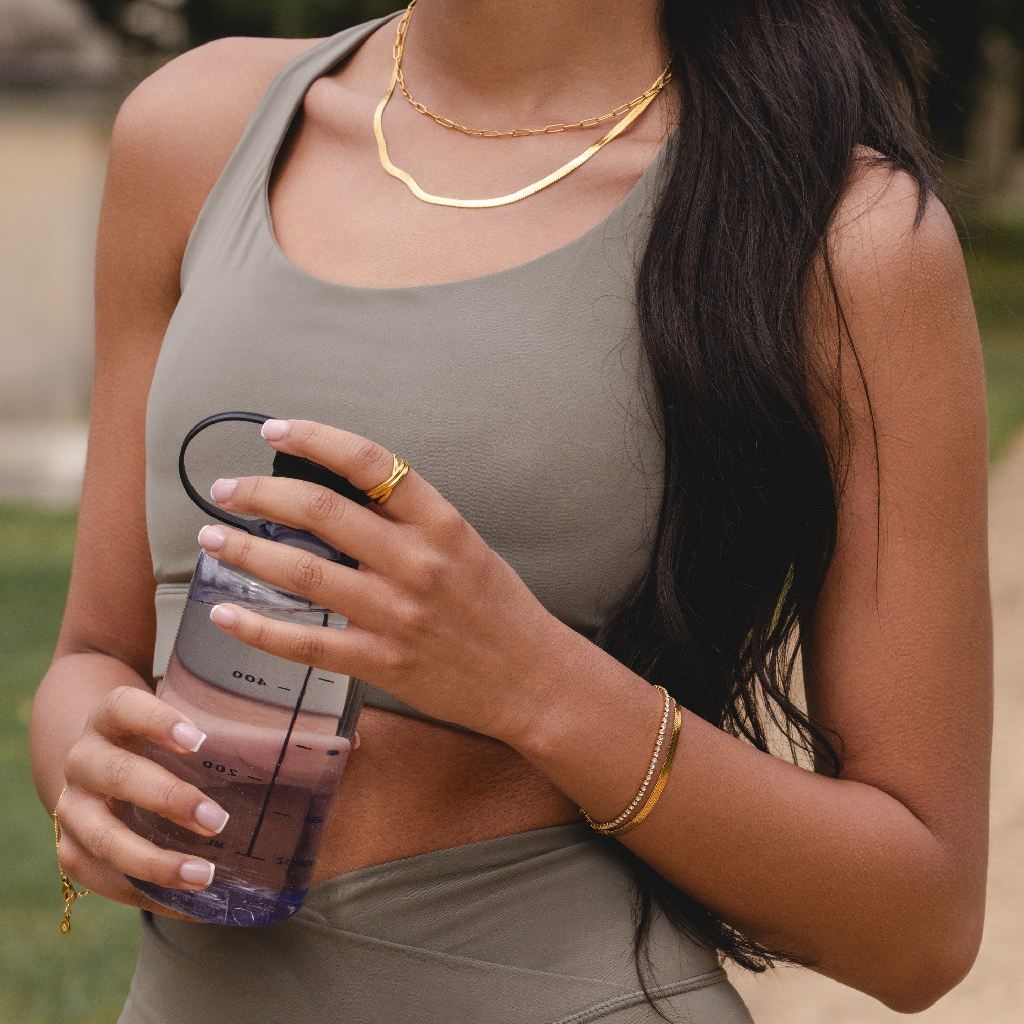 Gold Flow Ring