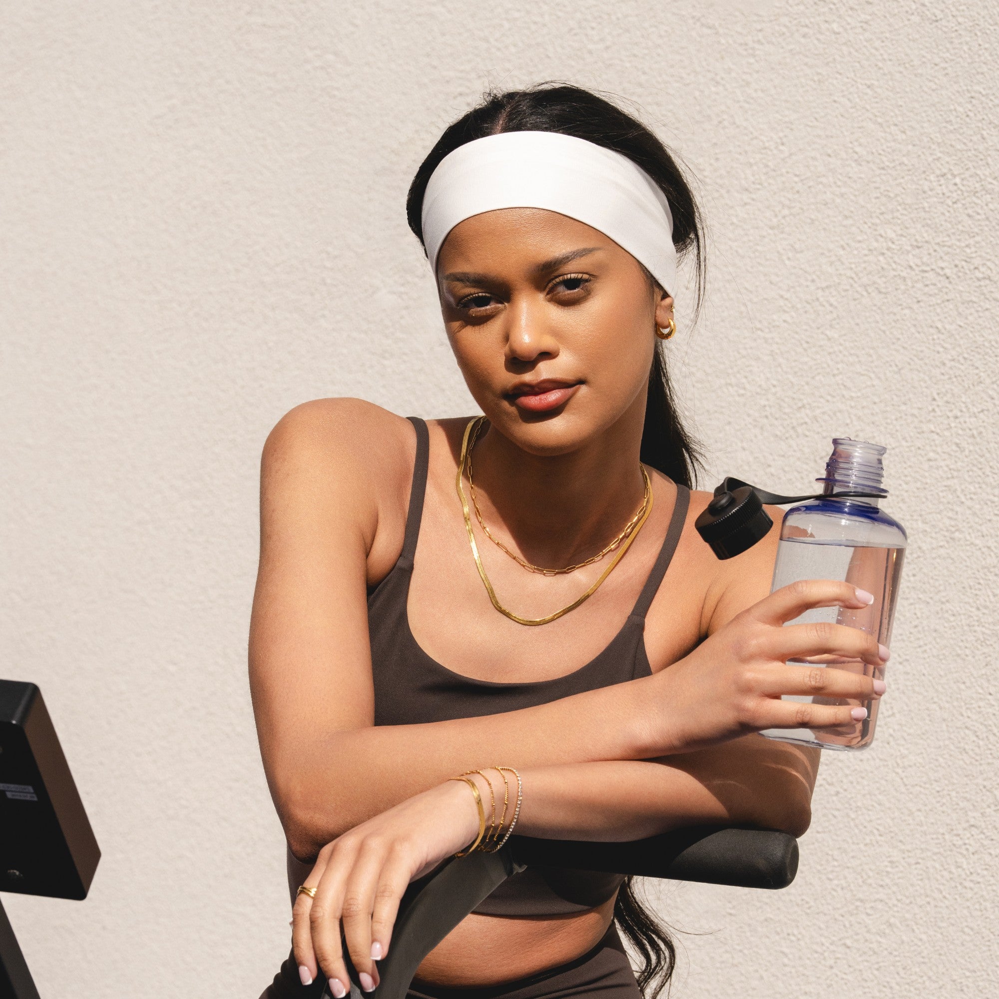 Gold Paperclip Necklace