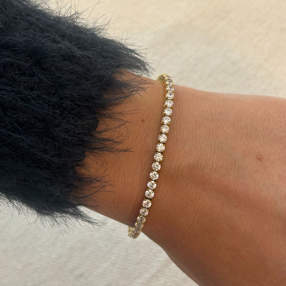 Silver Tennis Bracelet