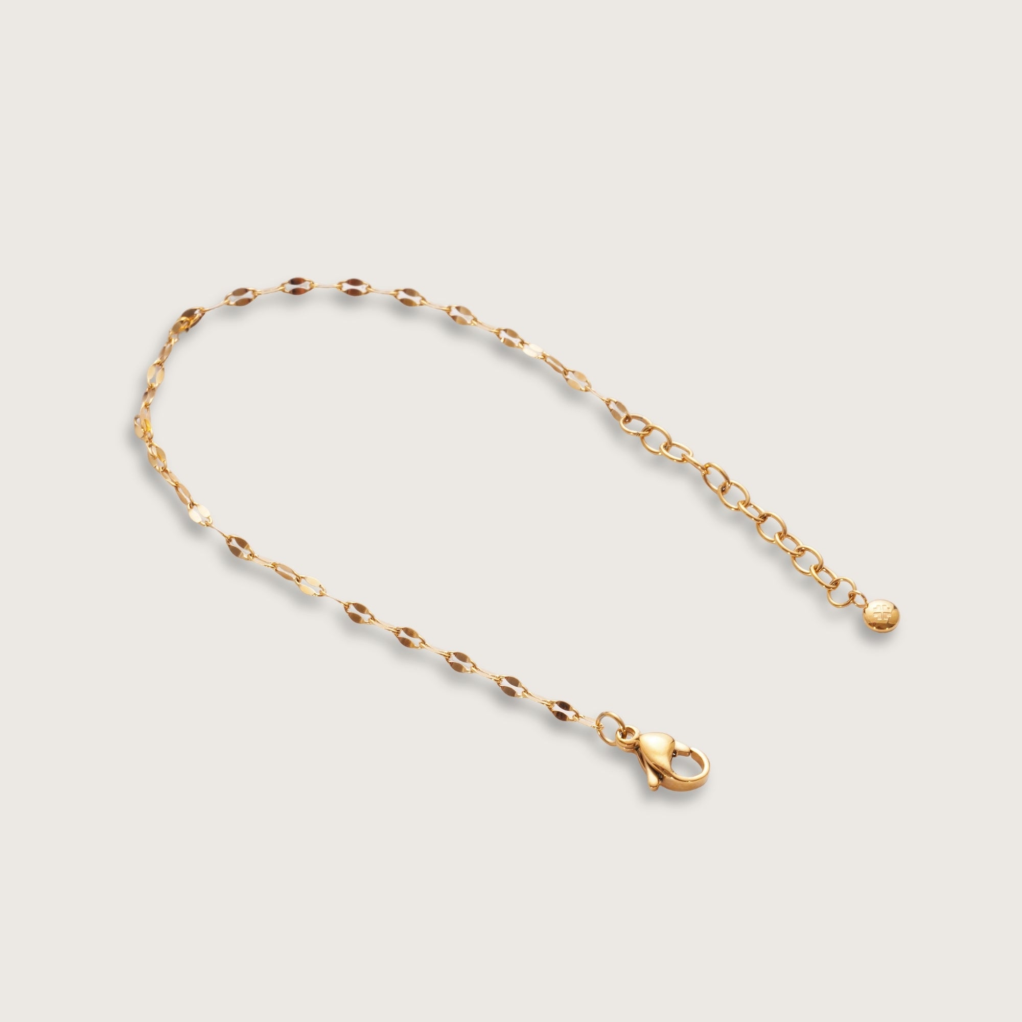 Gold Mirror Chain Bracelet