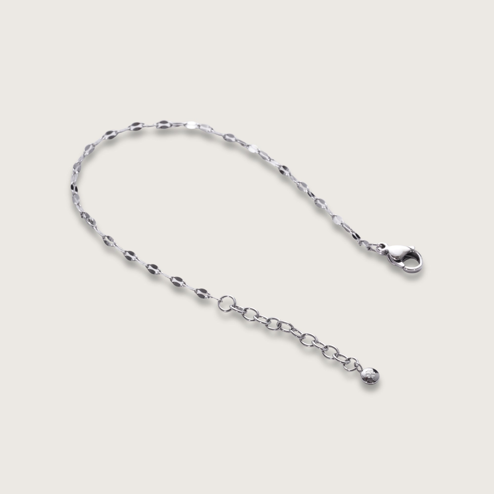 Silver Mirror Chain Bracelet
