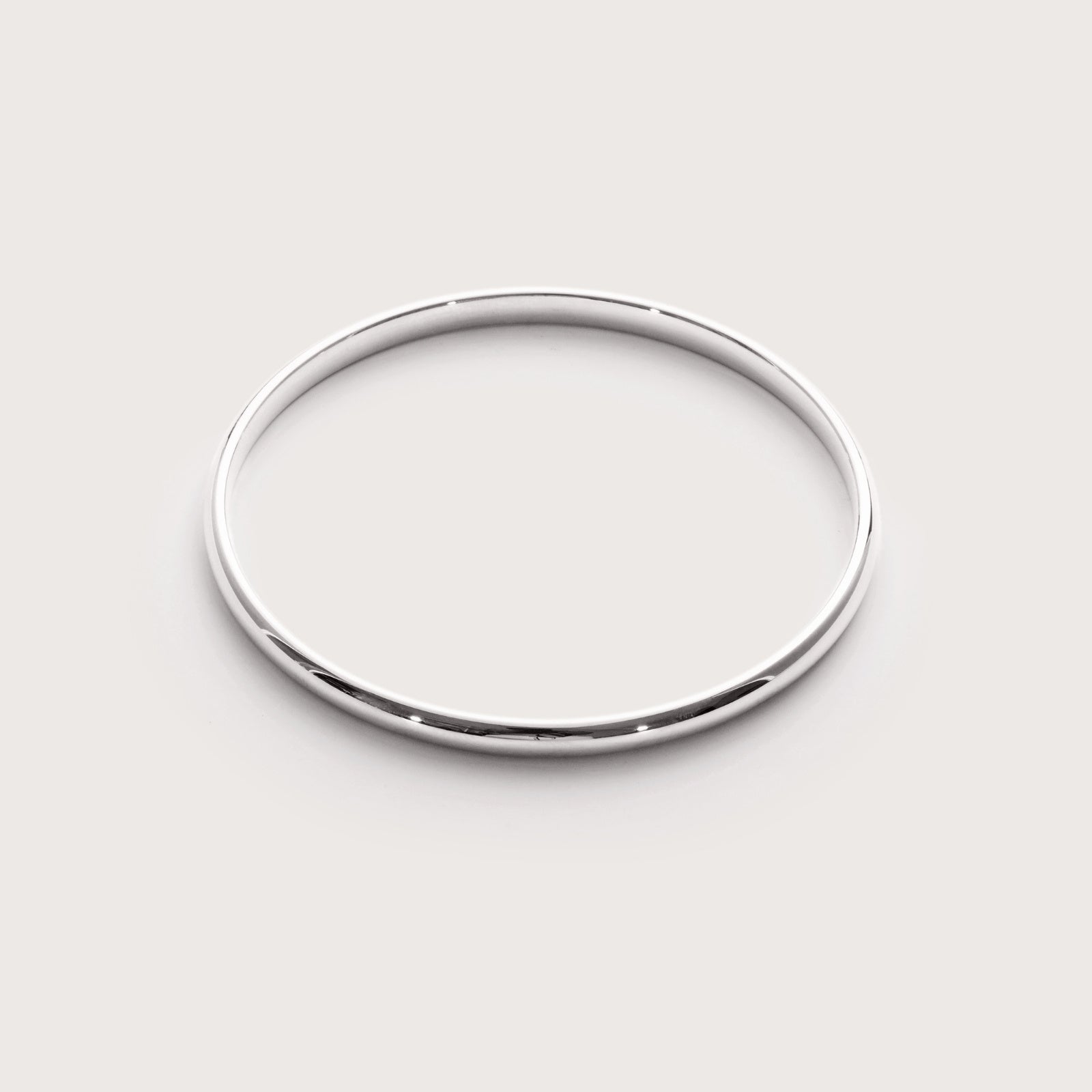 Silver Maxi Bangle – bold waterproof silver statement bangle