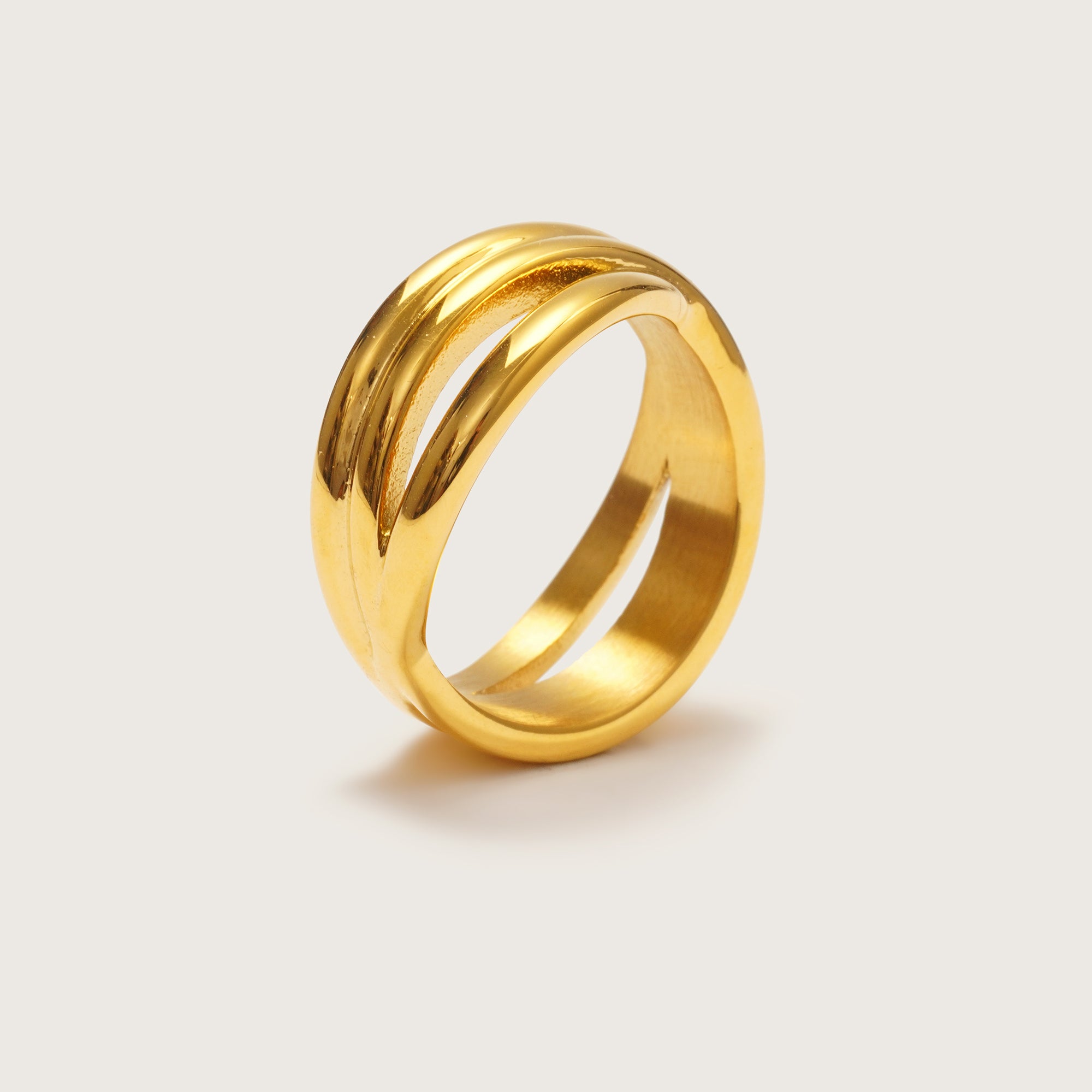 Gold Flow Ring