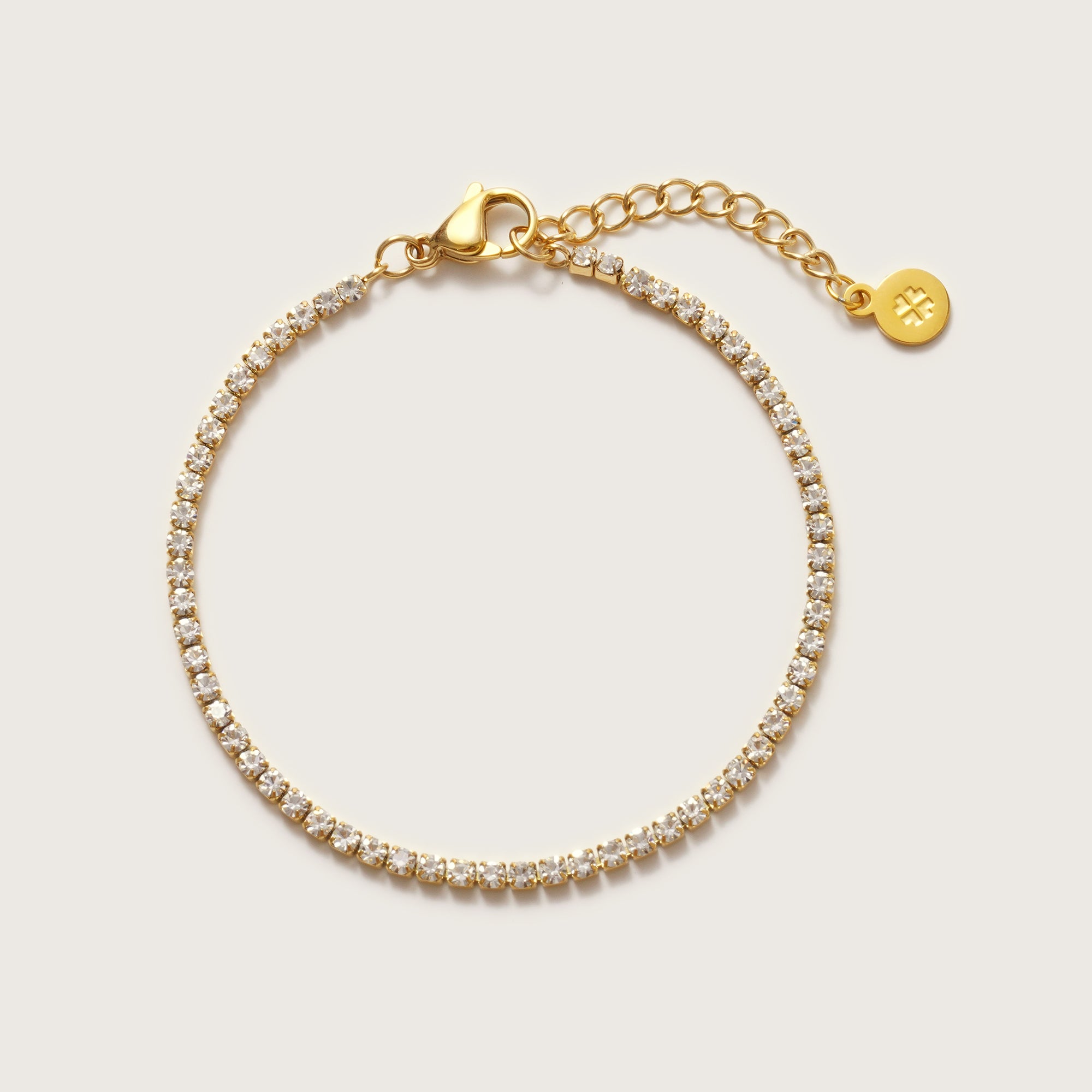 Gold Tennis Bracelet