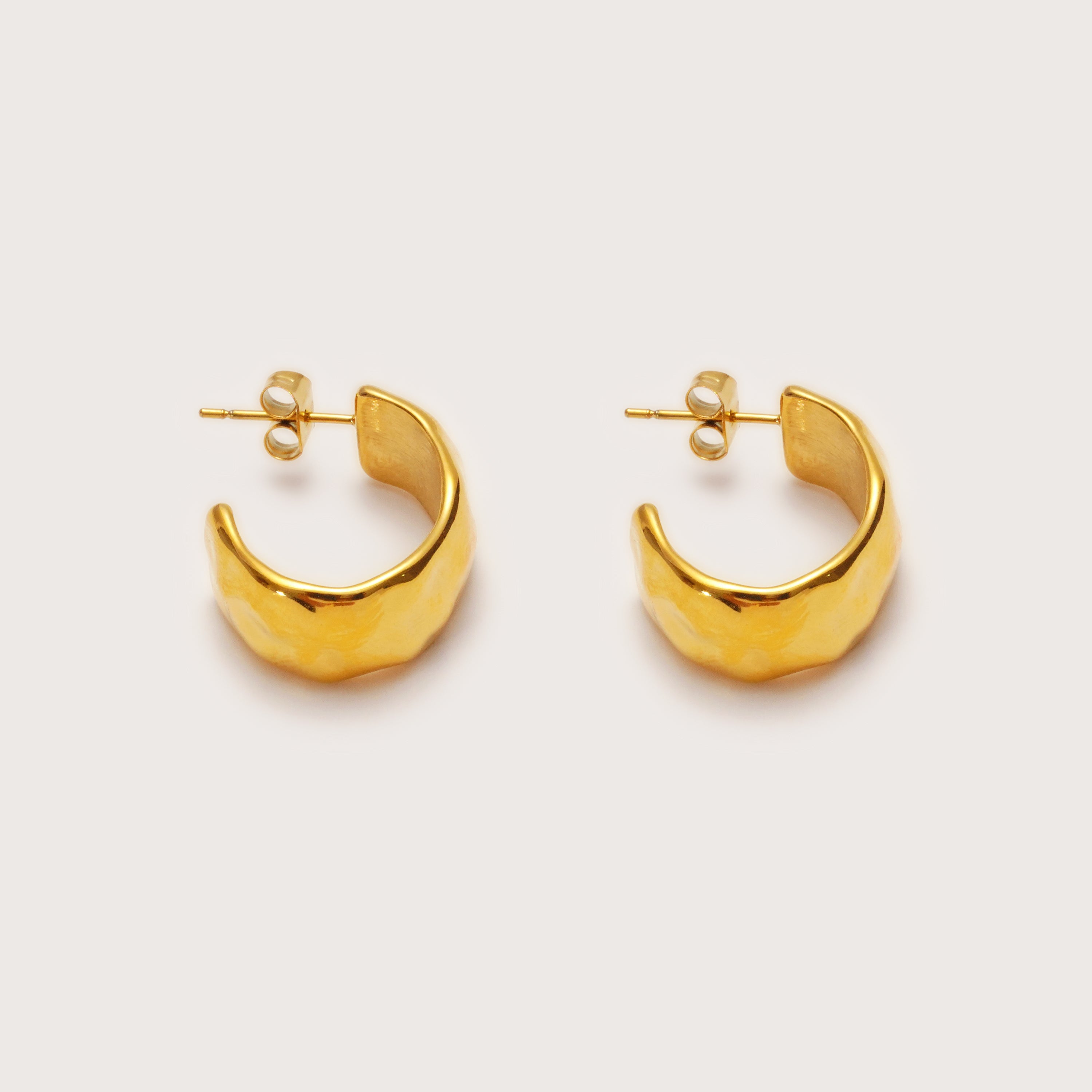 Gold Balearic Hoops