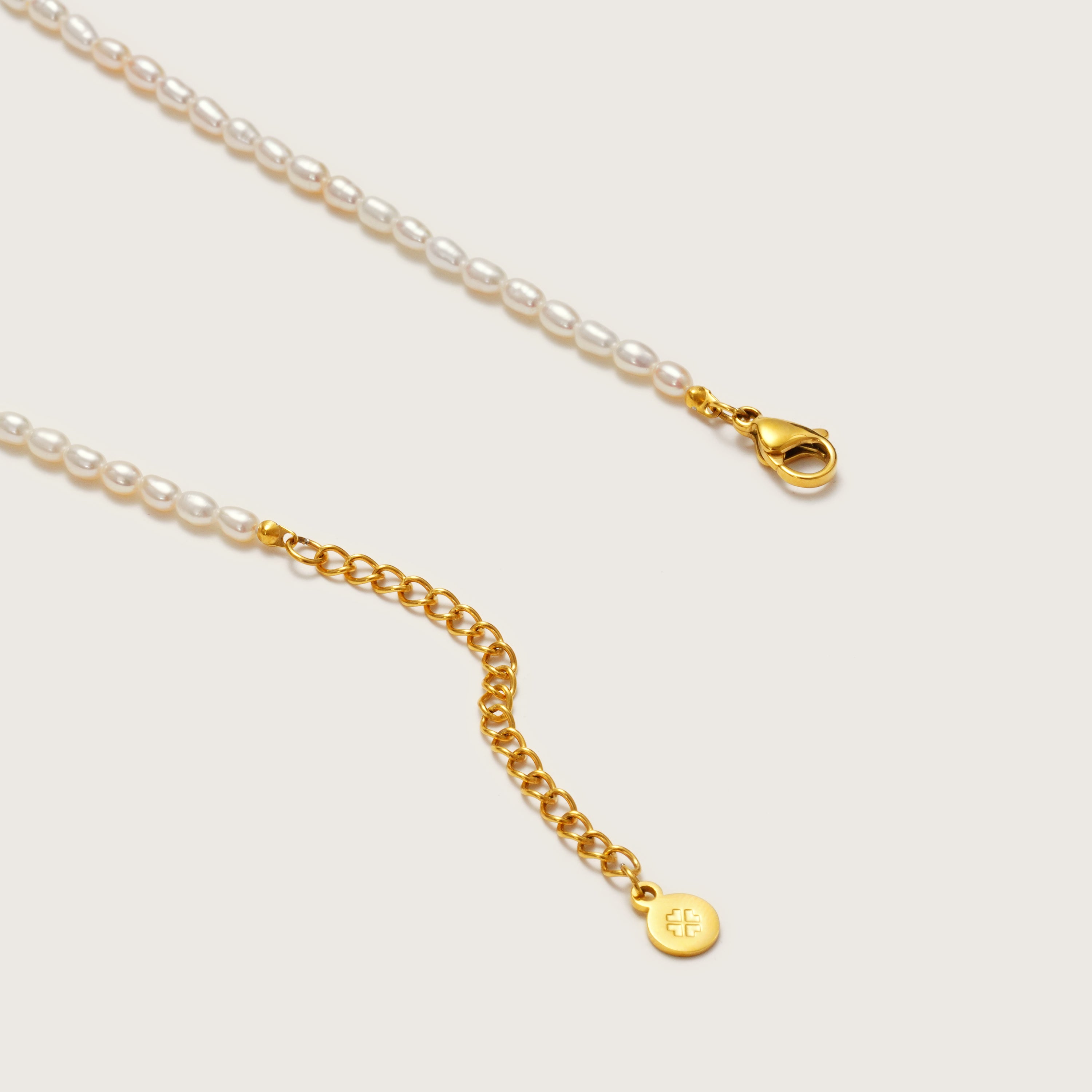 Gold Pearl Choker