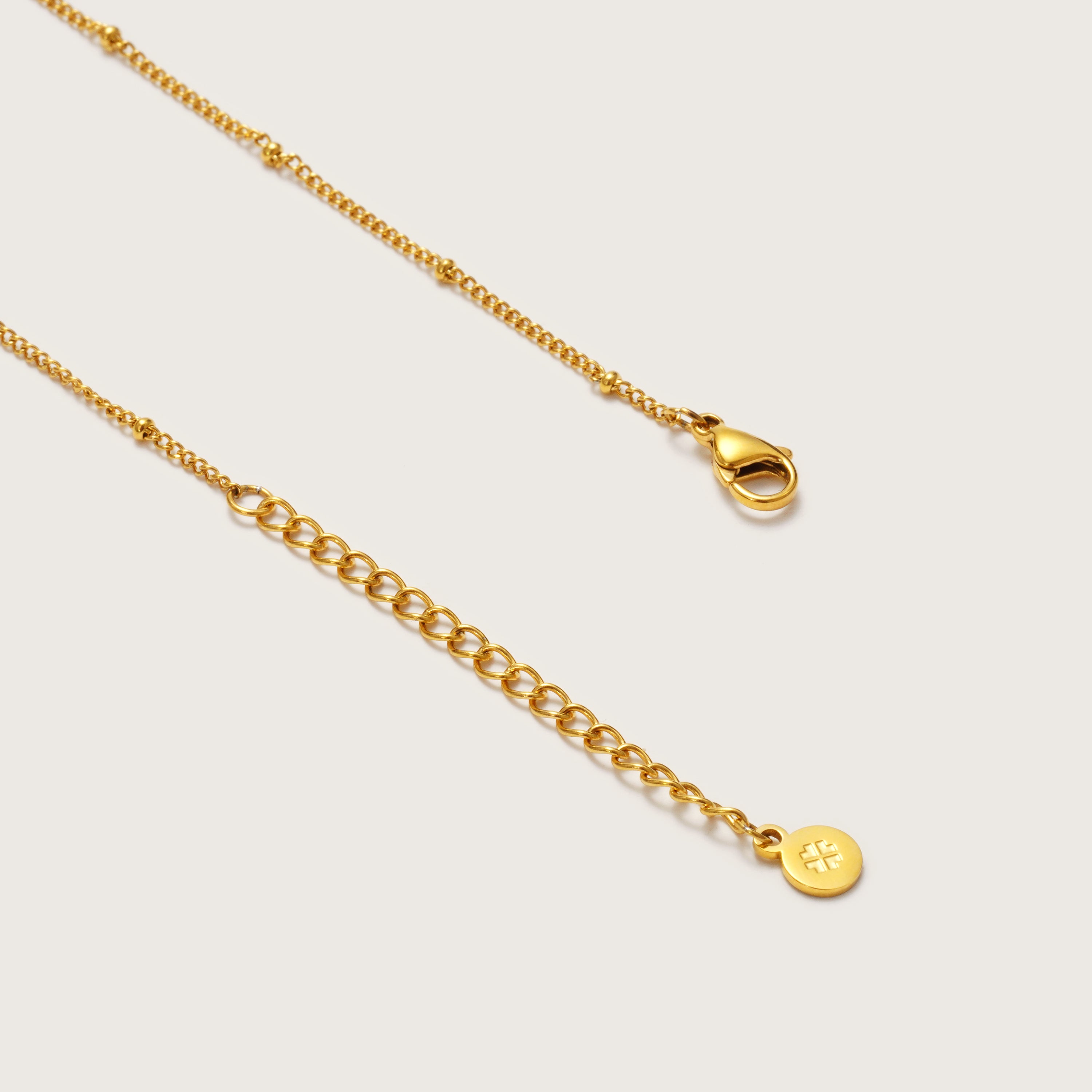 Gold Pearl Pendant Necklace