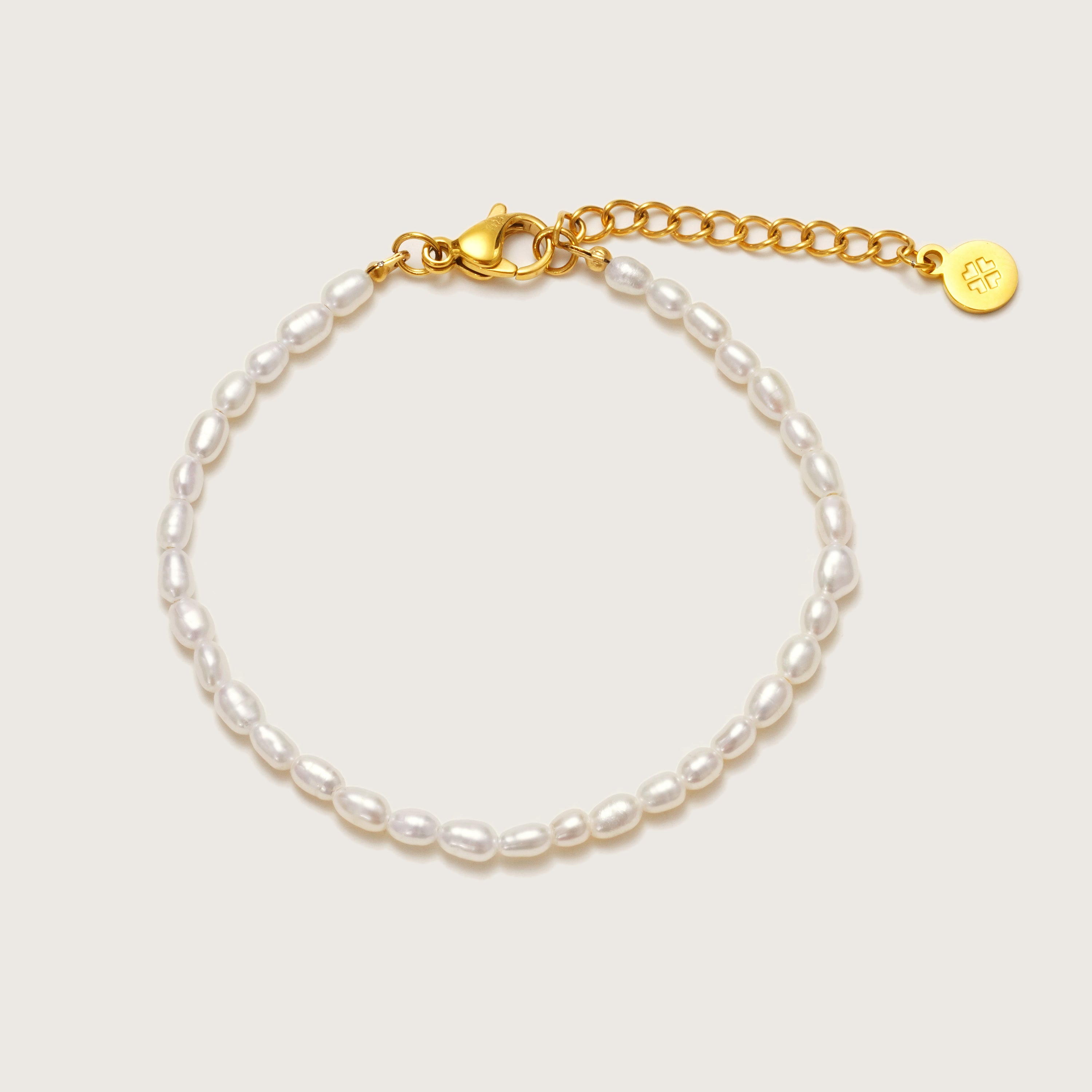 Gold Pearl Bracelet