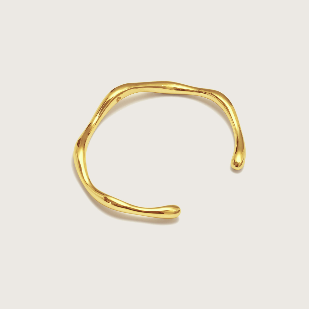 Gold Ethereal Bangle