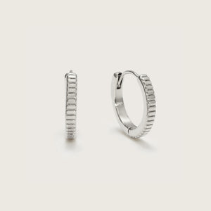 Silver Pleated Huggies
