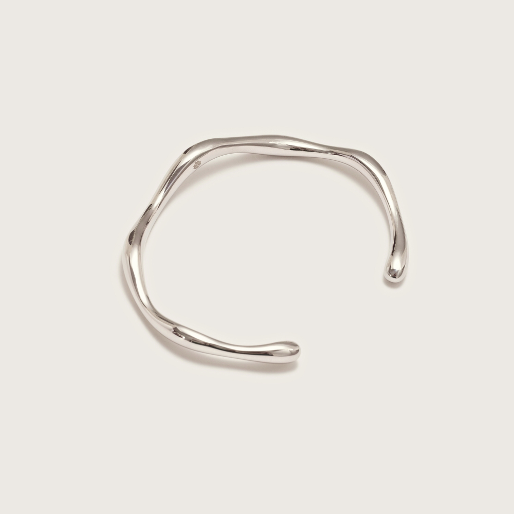 Silver Ethereal Bangle