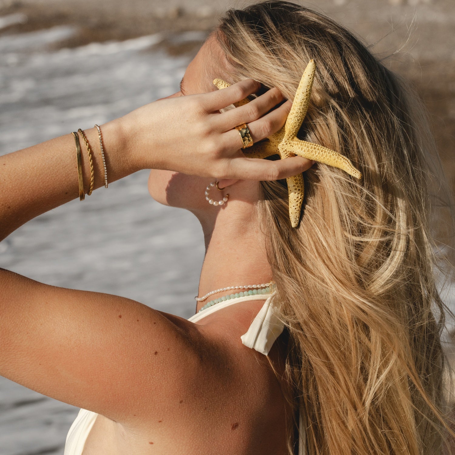 Gold Rope Bracelet