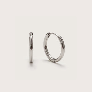 Silver Ultimate Mini Hoops 10mm