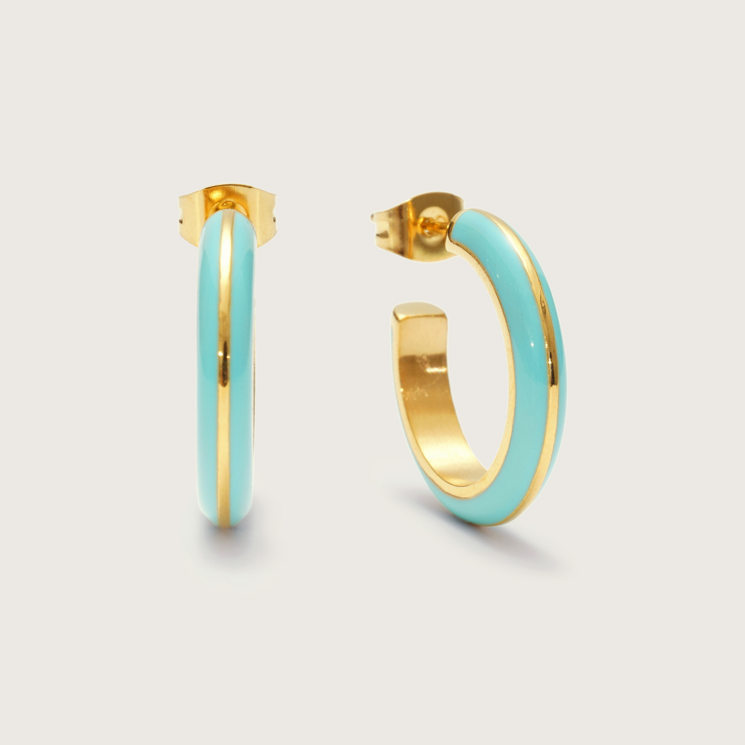 Gold Ona Hoops