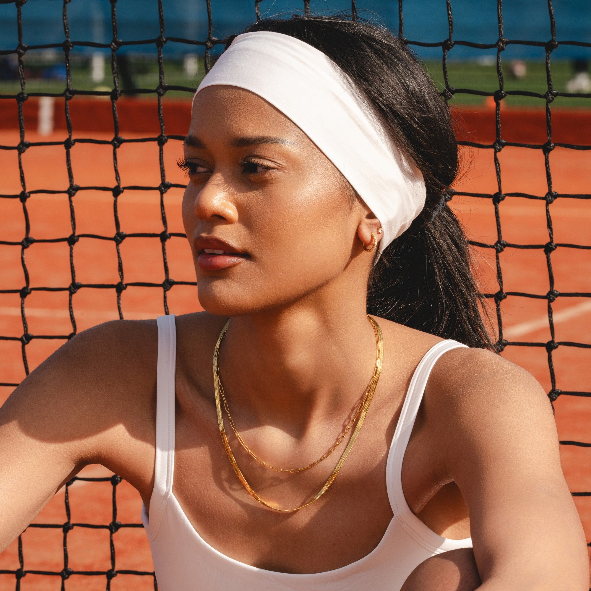 Gold Chain Necklace Layering Set