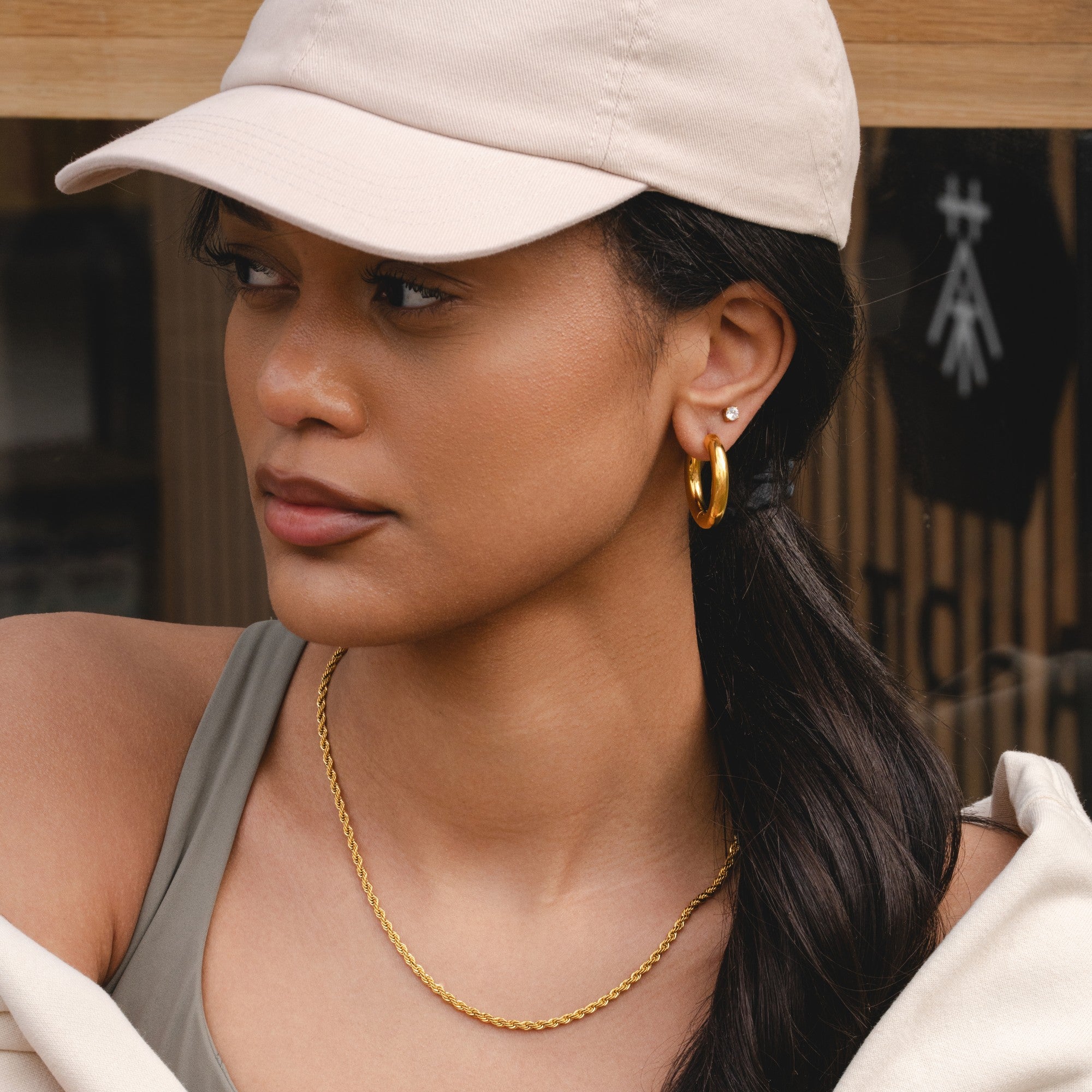 Gold Rope Necklace