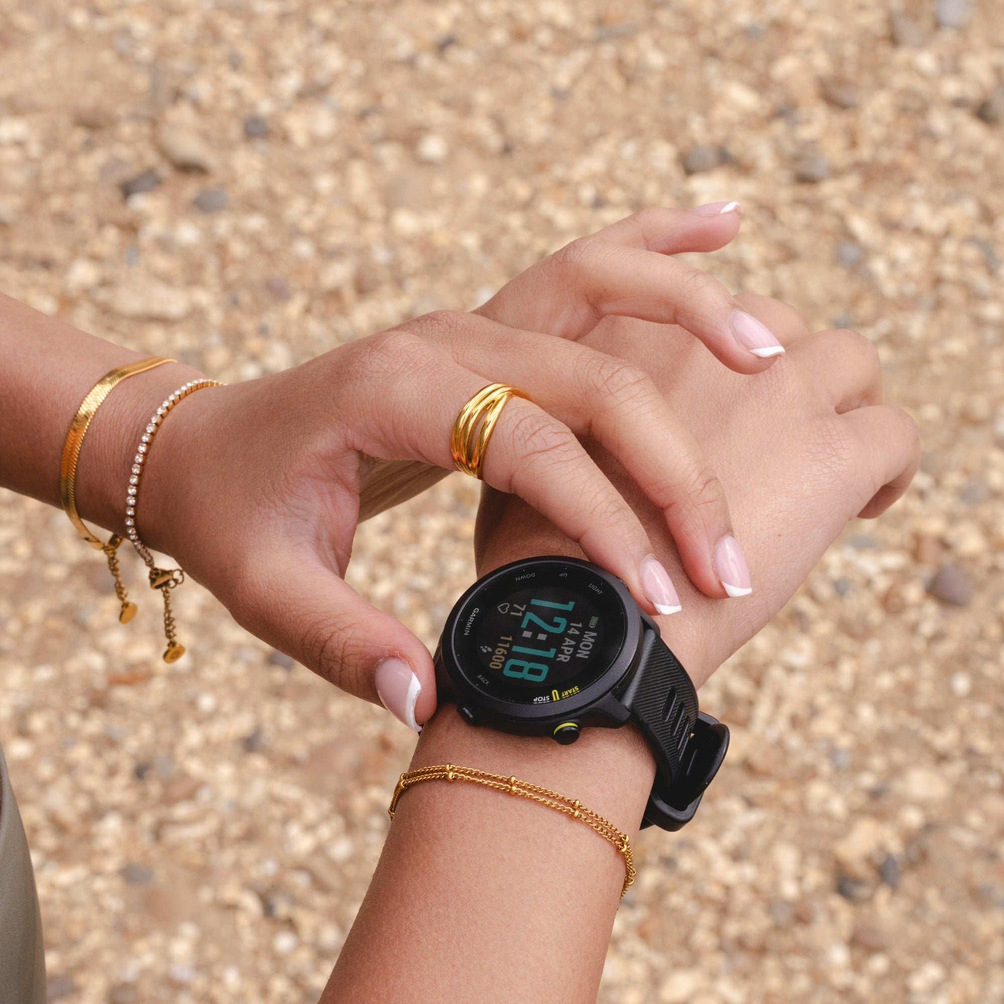 Gold Dainty Bobble Bracelet