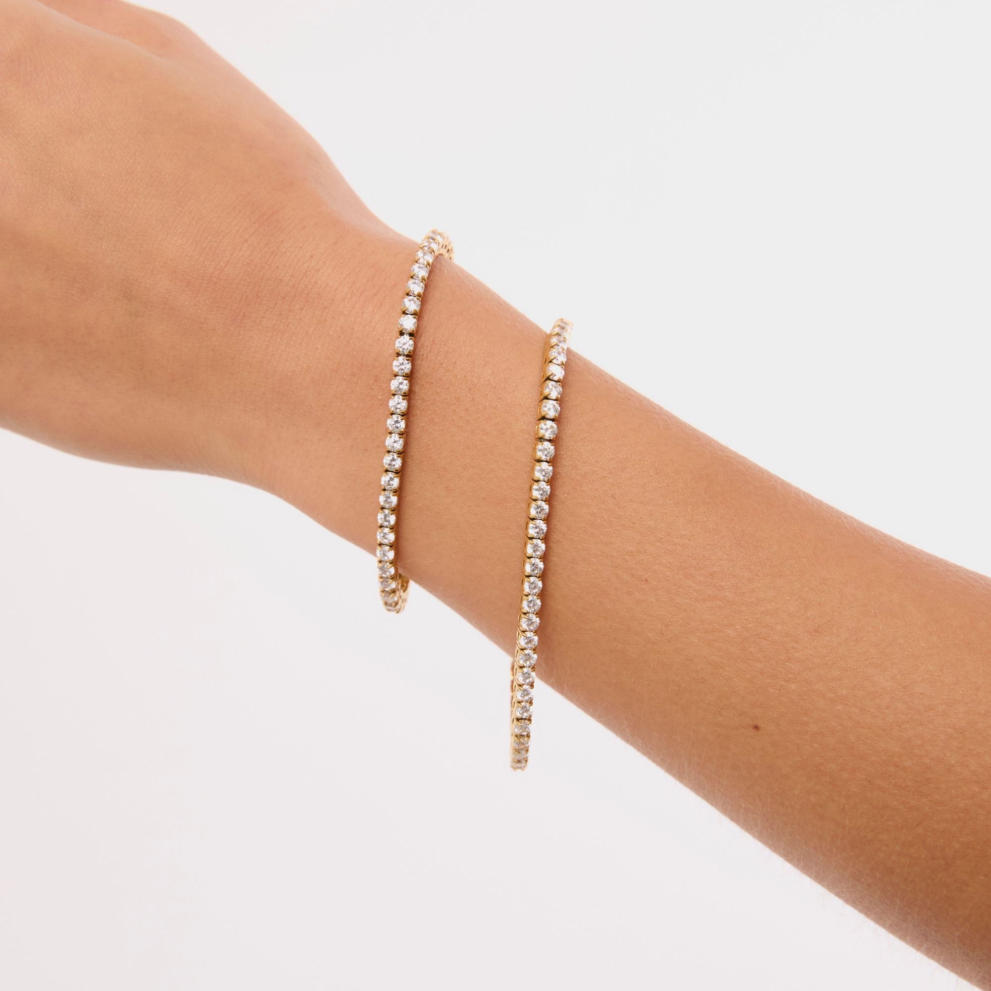 Gold Tennis Bracelet