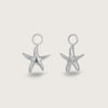 Silver Starfish Earring Charms