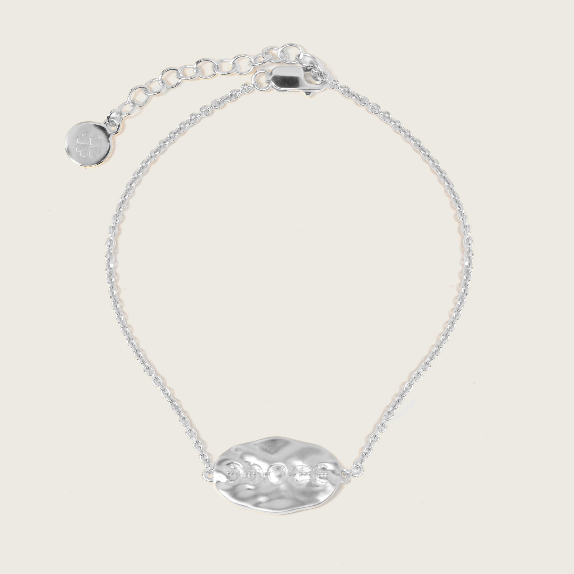 Silver Mystic Moon Phase Bracelet