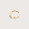 Gold Pearl Ring