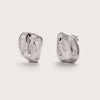 Silver Balearic Statement Studs