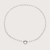 Silver Medium Paperclip Charm Necklace