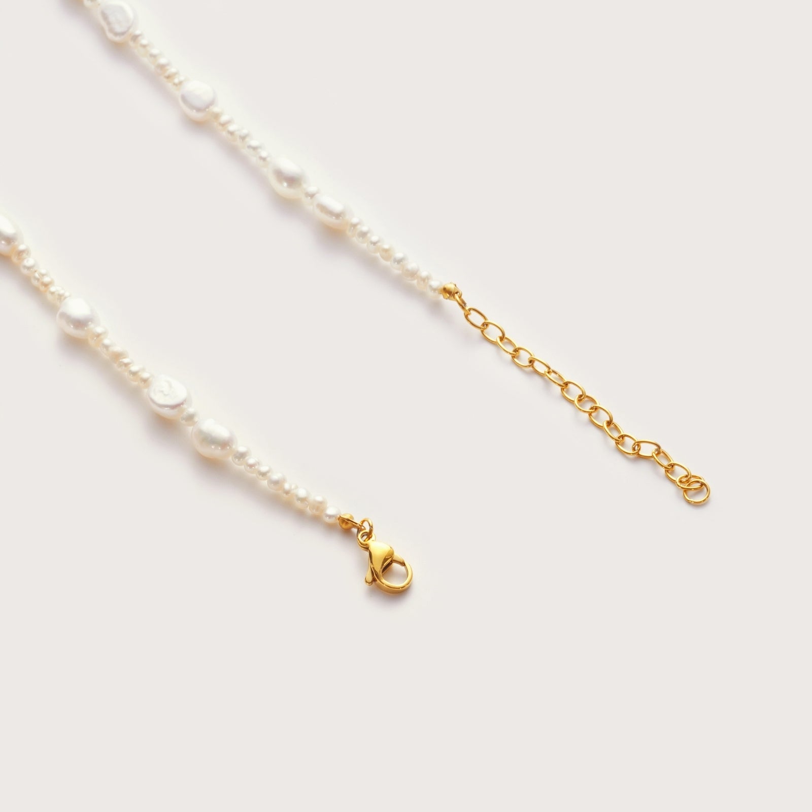 Gold Laguna Pearl Necklace