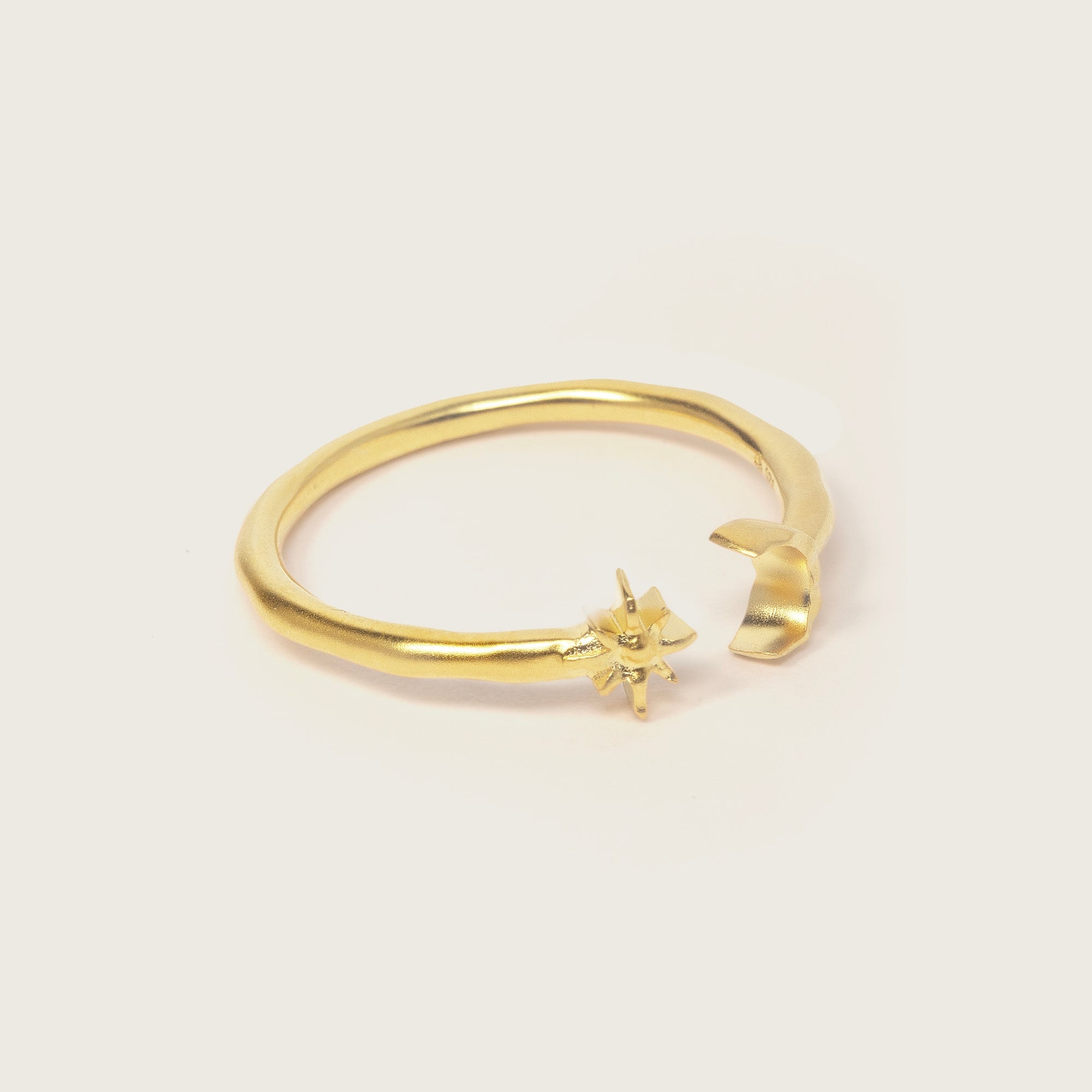 Gold Mystic Open Ring