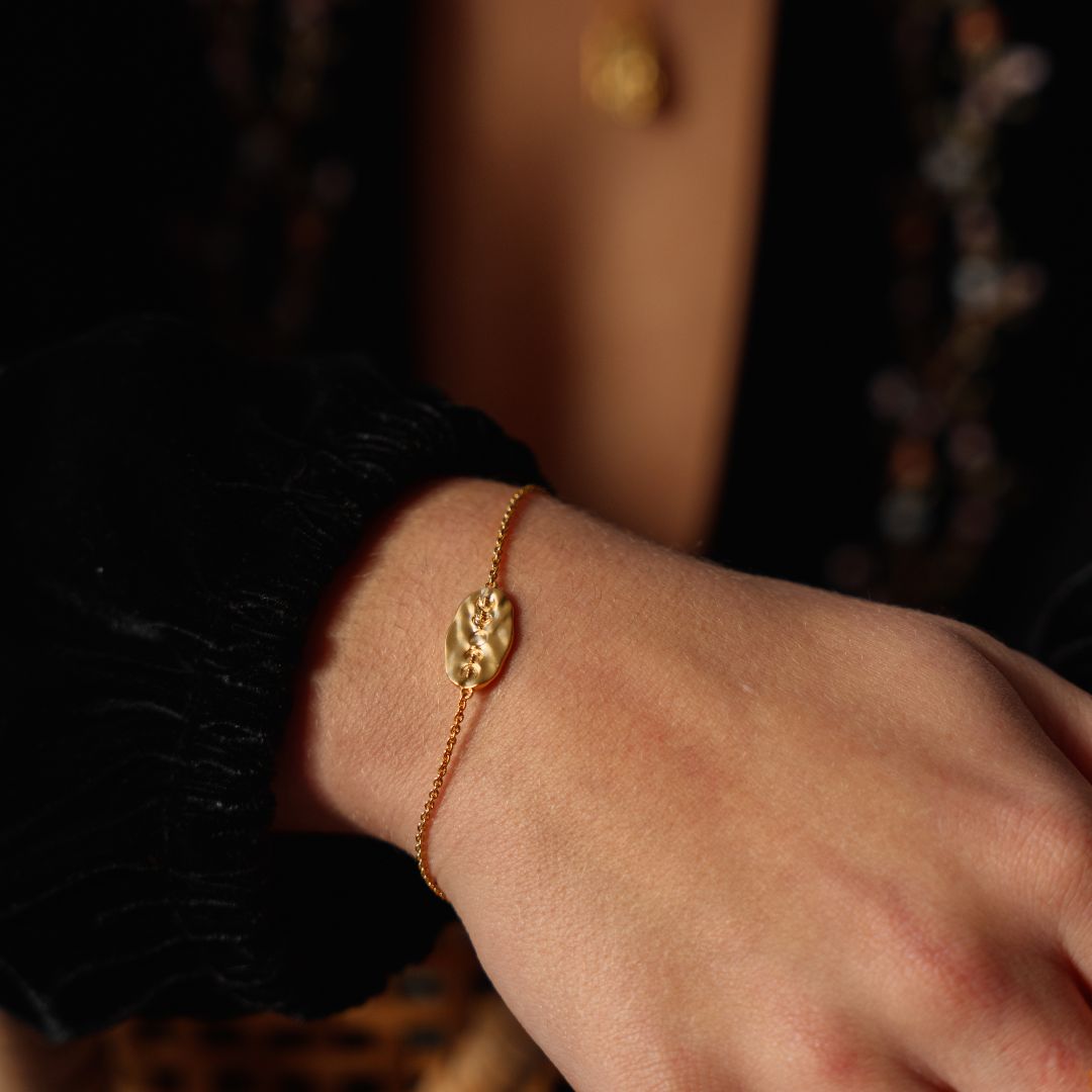 Gold Mystic Moon Phase Bracelet
