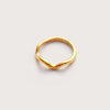 Gold Wave Ring