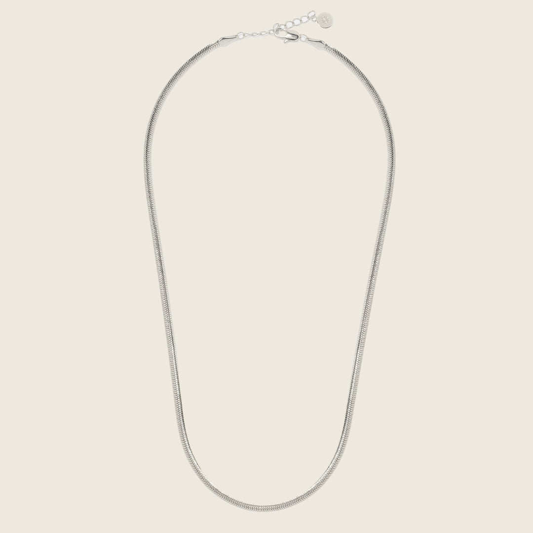 Silver Snake Chain Necklace