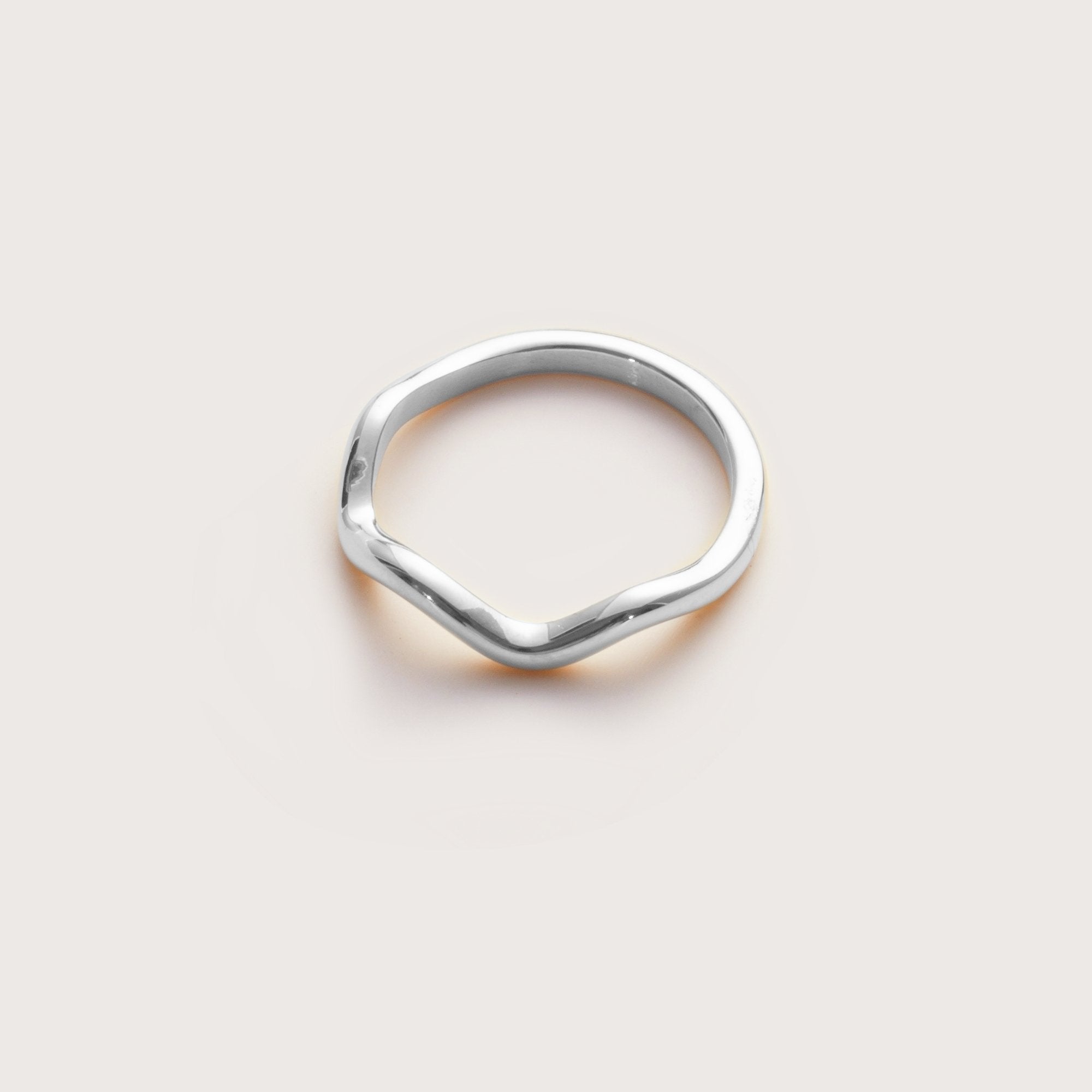 Silver Wave Ring