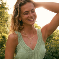 Gold Balearic Chain Necklace