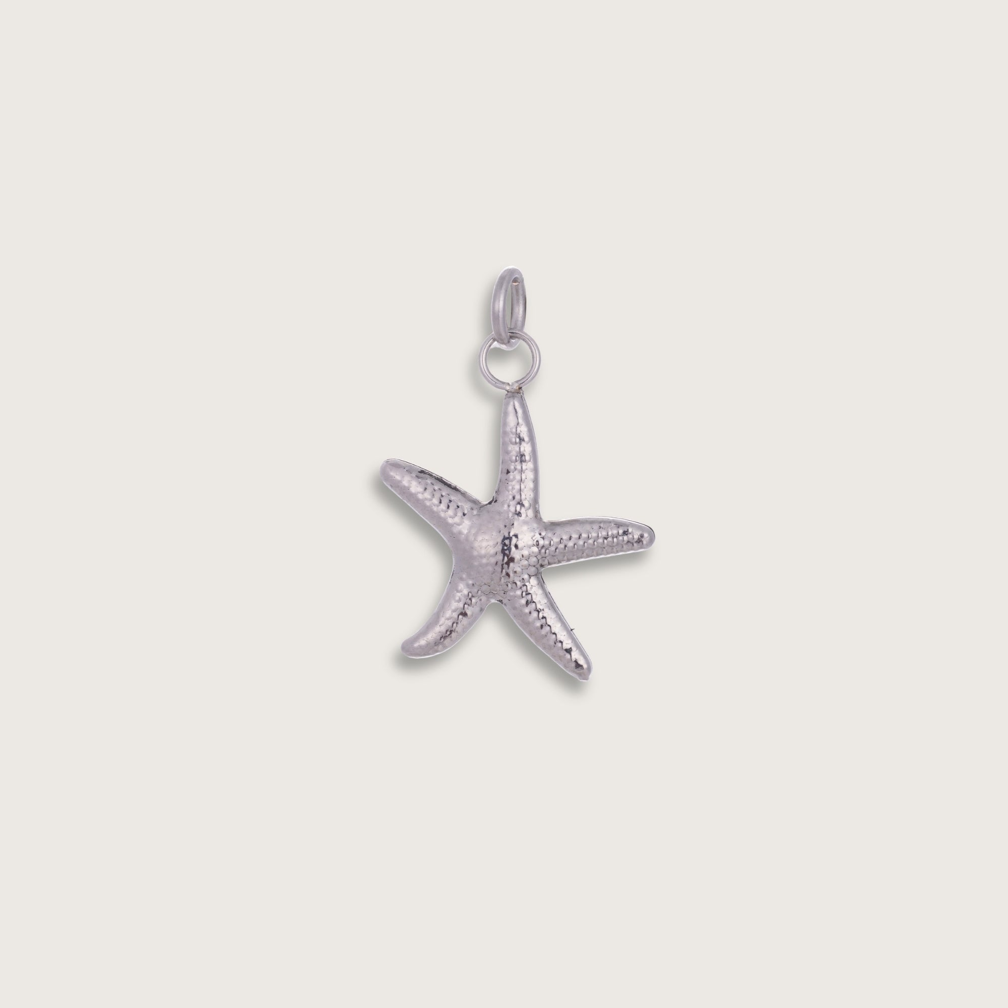 Silver Starfish Necklace Charm
