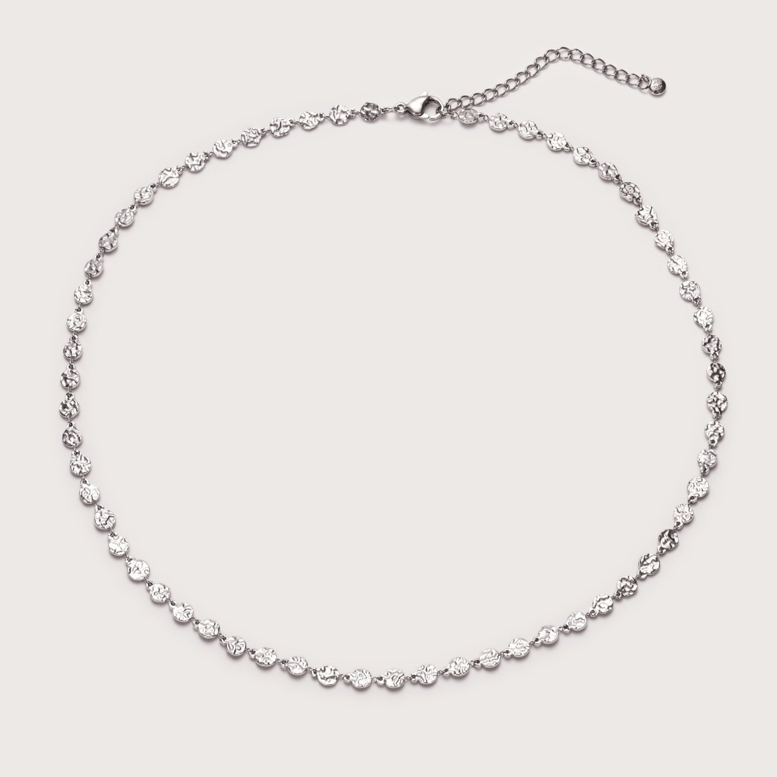 Silver Balearic Chain Choker – waterproof chunky silver choker