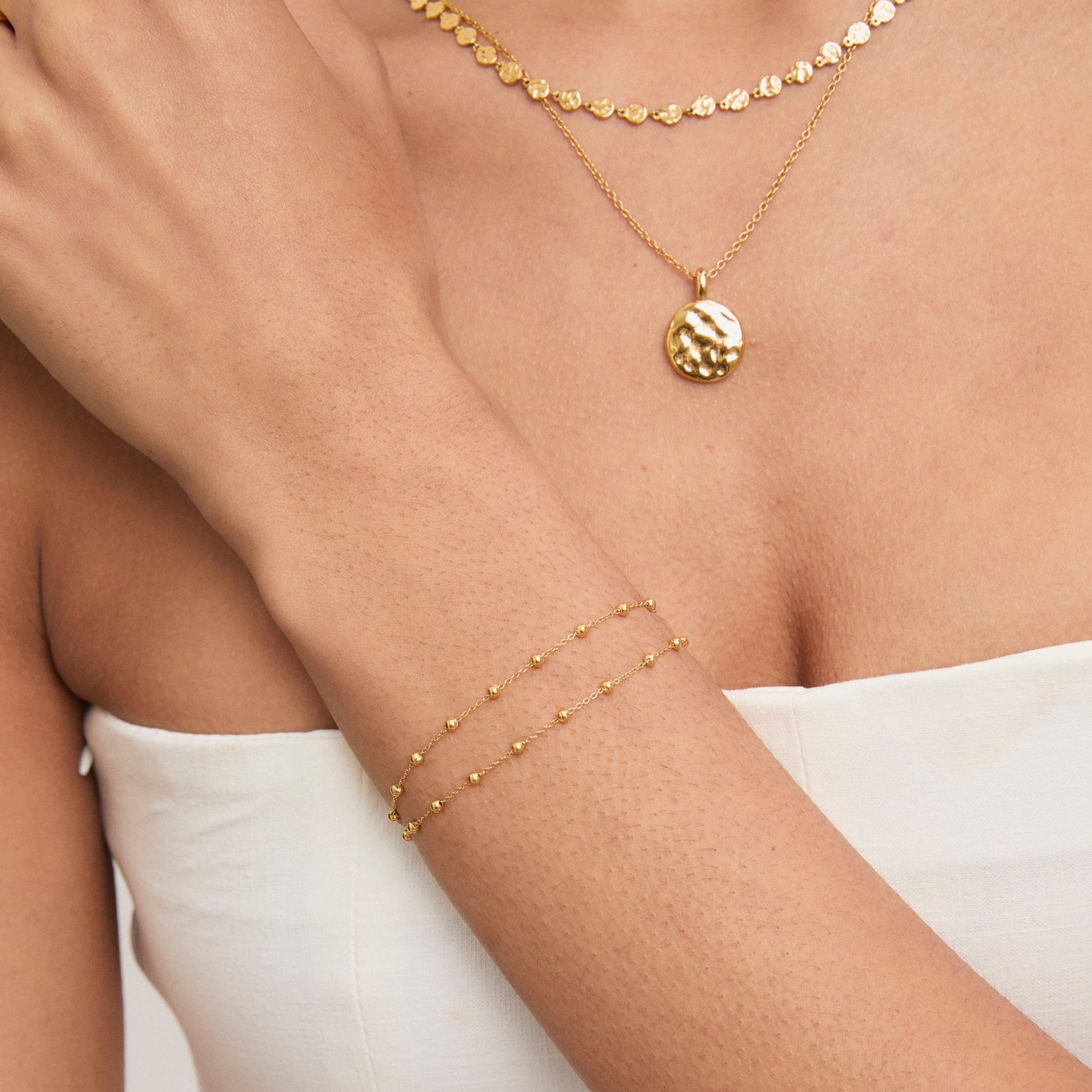 Gold Orbit Bracelet