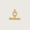 Gold T-Bar Necklace Charm