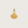 Gold Shell Necklace Charm