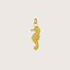 Gold Seahorse Necklace Charm