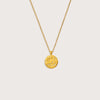 Gold Zodiac Pendant Necklace