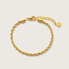 Gold Rope Bracelet
