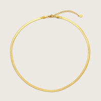 Gold Snake Chain Necklace