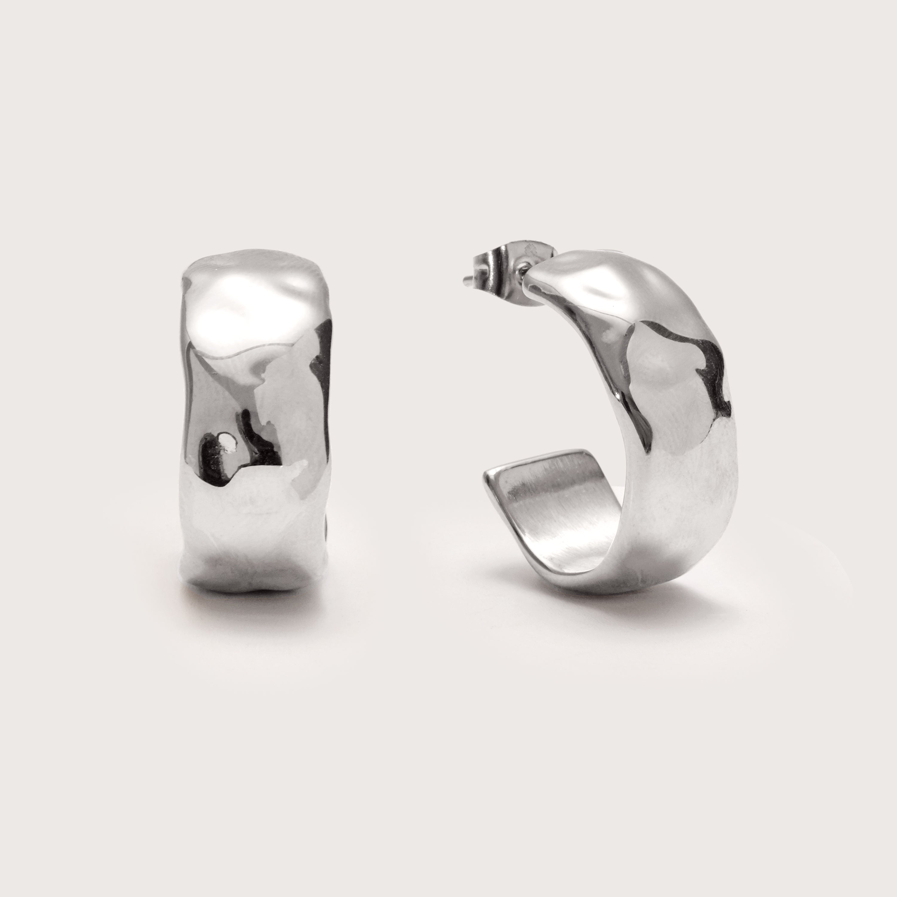 Silver Balearic Hoops - Pre-order