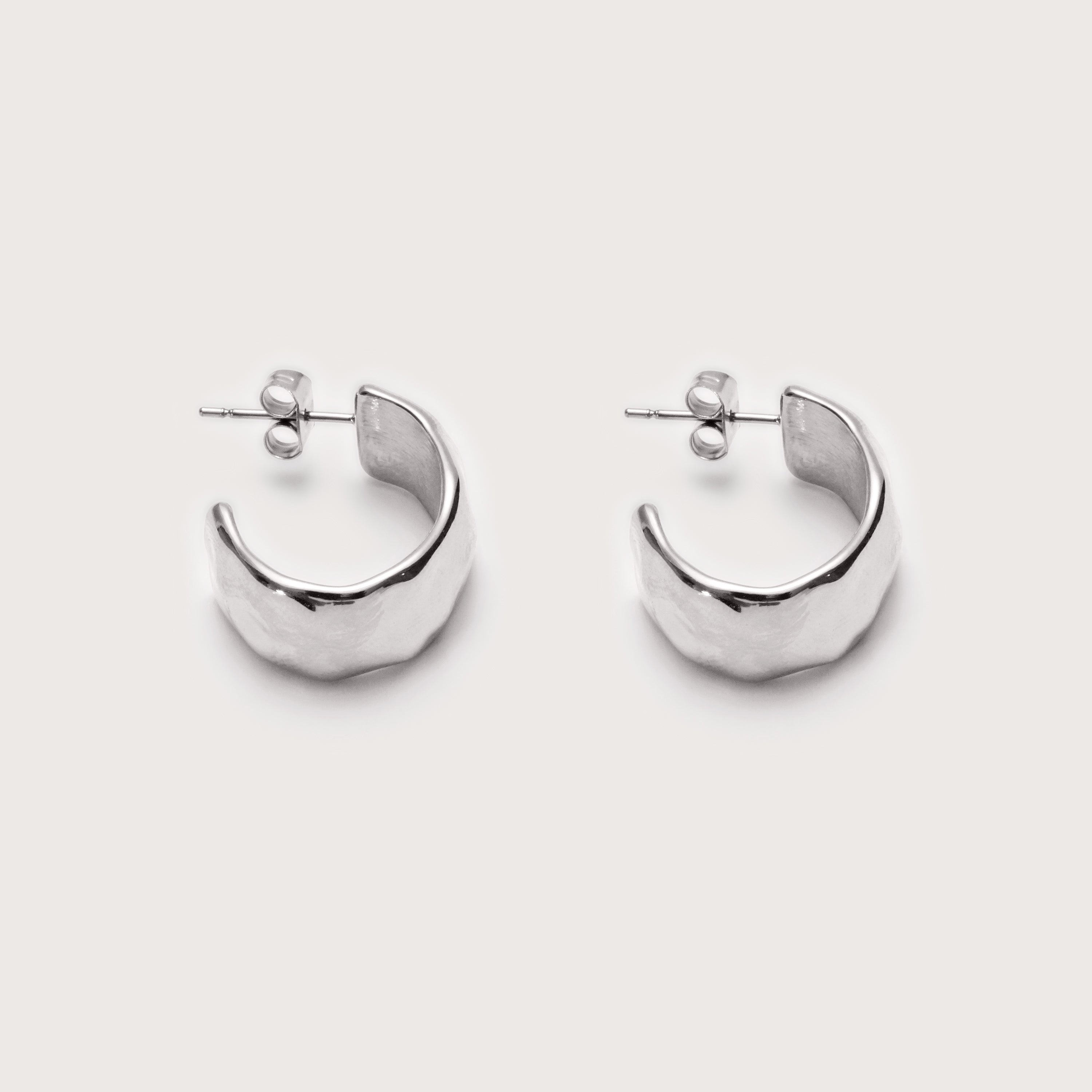 Silver Balearic Hoops - Pre-order