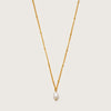Gold Pearl Pendant Necklace - Pre-order